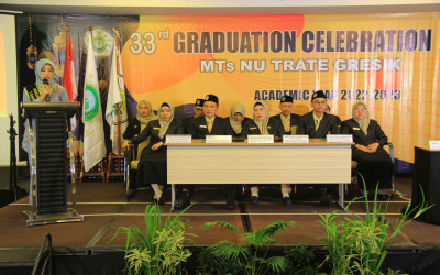 Wisuda Purna ke-33 MTs NU Trate Gresik